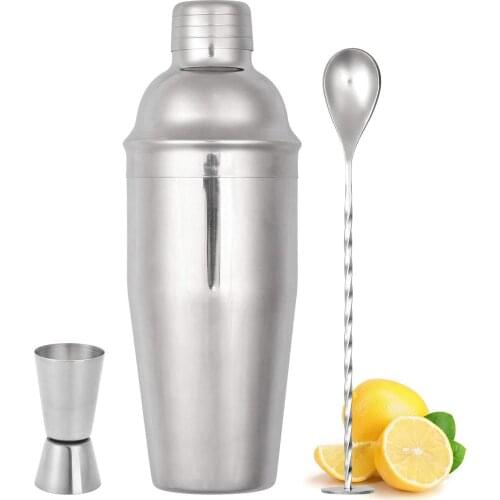 Stainless Steel Cocktail Set Cocktail Shaker Set Multifunction Professional Bartender Kit Bar Kitchen Tools