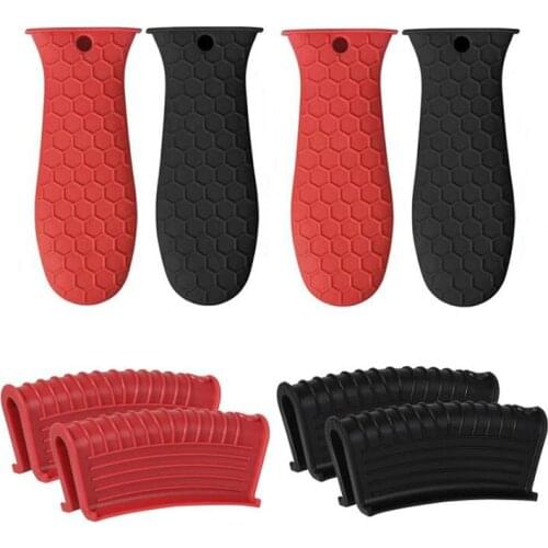 Silicone Hot Handle Holder,Non-Slip Silicone Pot Holder Sleeve,Cast Iron Handle Covers for Cast Iron Skillet,Pan,Frying