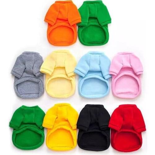 Pet Dog Hoodie Autumn Winter Dog Pajamas Coat Sweatshirt Chihuahua Yorkie Clothing Cat Pomeranian Outfit Dog Costume