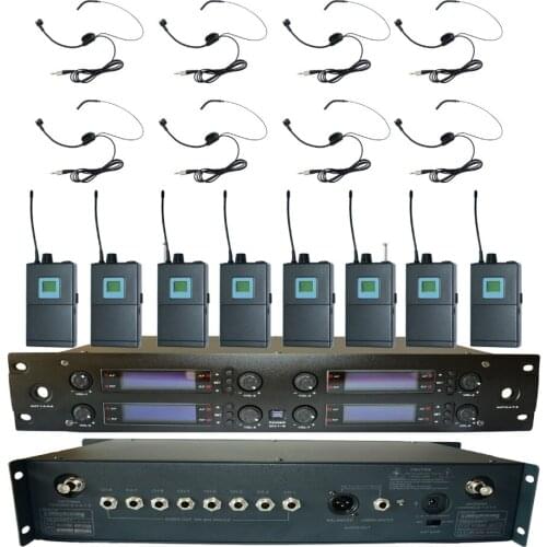 U-8008-OK-1B-HM-9706 Express Shipping PLL Wireless Transmitter Headset Microphone UHF Microphon for Stage Performance Classroom