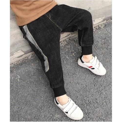 Spring Girls Jeans Baby Kids Jeans for Children Boys Girls Thin Denim Pants Toddler Pants Girls Kids Pants for Boy Girl 2-8Y
