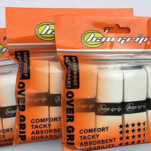1pack=4pcs) 3PacksHaogrip Super Tacky tennis Over Grips badminton Tennis Racquet Viscous Overgrip sticky anti-slip tennis grips
