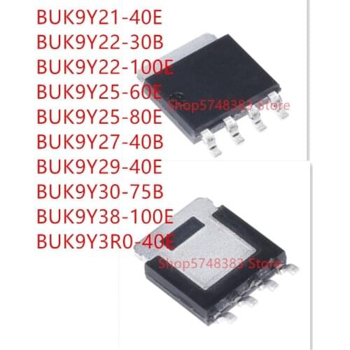 10PCS BUK9Y21-40E BUK9Y22-30B BUK9Y22-100E BUK9Y25-60E BUK9Y25-80E BUK9Y27-40B BUK9Y29-40E BUK9Y30-75B BUK9Y38-100E BUK9Y3R0-40E