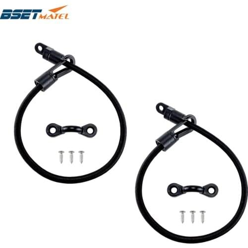 2PCS Fishing Rod Tamer Strap Belt Holder Deck Mount Connector Pole Rack Gunwale Mount Rod Strap Rod Holder Down Strap Stretch