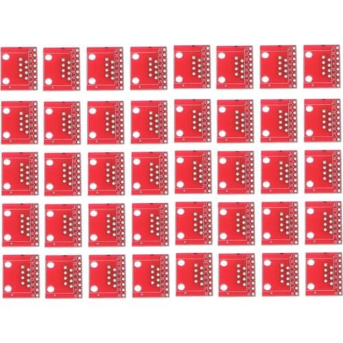 40pcs 8P8C RJ45 Breakout Board Connector Breakout Board for Ethernet Jacks