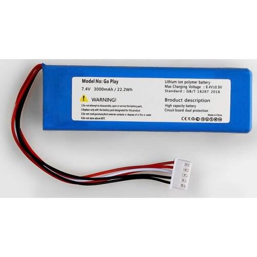 3000mah battery for Harman Kardon Go+ Play /mini batteries