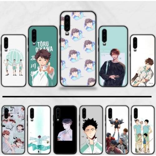 Chenel anime Haikyuu Oikawa Phone Case For Huawei honor Mate P 9 10 20 30 40 Pro 10i 7 8 a x Lite nova 5t