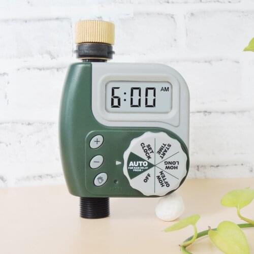 Garden Watering Timer Irrigation Controller Programmable Automatic Electronic Home Hose Faucet Autoplay Tools