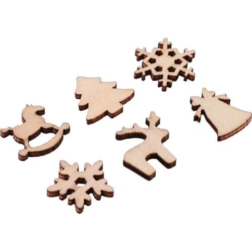 Деревянные новогодние украшения TOPATY China At AliExpress