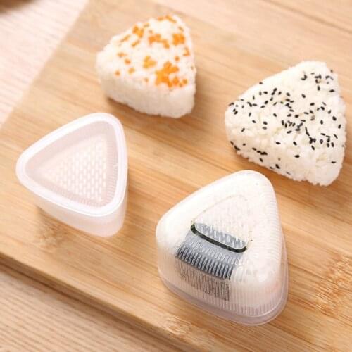 Triangular Sushi Maker Mold DIY Sushi Mold Onigiri Rice Ball Food Press Sushi DIY Kit Japanese Kitchen Bento Accessories