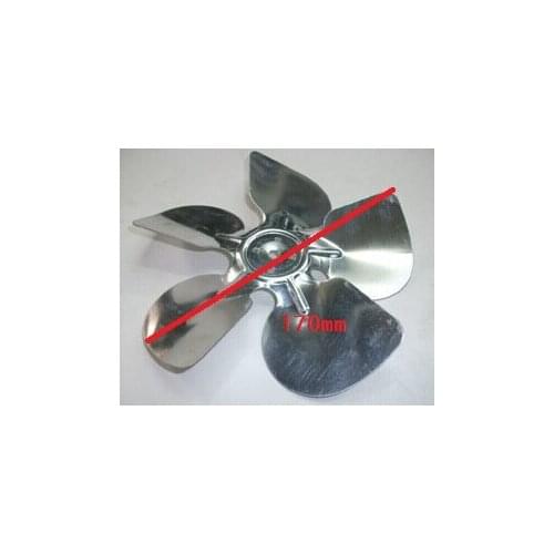 Refrigeration parts fridge parts aluminum fan blade 170mm diameter