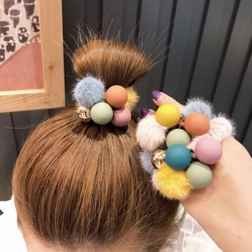 Woman Hair Ties Girls Elastic Hair Band Rubber Band Hair Accessories New Ponytail Scrunchy Rope Hair Jewelry