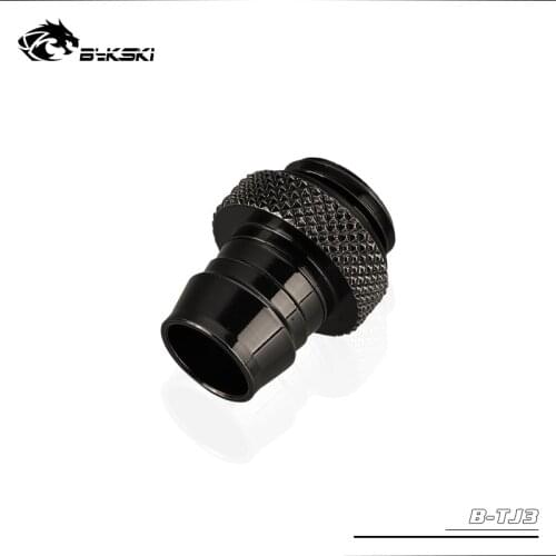 BYKSKI Fill Liquid Fitting use for 9.5*12.7mm / 10*16mm Soft Tube G1/4'' Computer Accessories Fitting 3/8 Hand Tighten Fitting