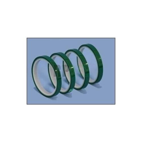 20 Rolls 4mm*33 meters*0.06mm High Temperature Resistance PET Adhesive Tape for PCB Electroplating Gold Finger Shield, Protect