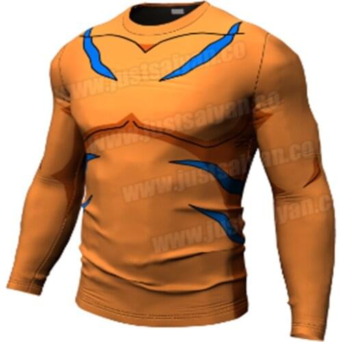 2021 Harajuku Cosplay Anime T-shirts fitness Compression shirt Cosplay Anime character T-shirt Anime Camiseta Cosplay Costume