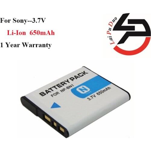 Brand new 3.7V 650mah Camera Battery for Sony J-NP-BN1 DSC-T110B DSC-T99 DSC-TX10 DSC-TX200V DSC-TX300V DSC-TX5 DSC-TX7 DSC-W330