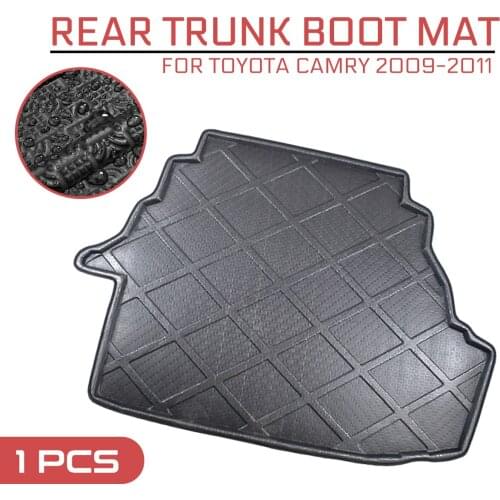 Car Floor Mat Carpet Rear Trunk Anti-mud Cover For Toyota Camry 2009 2010 2011