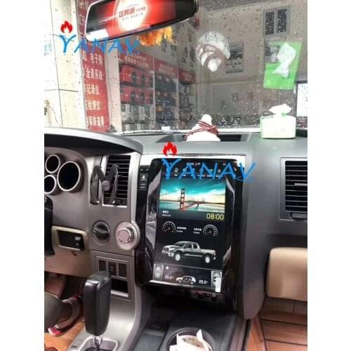 Car stereo Car multimedia player For-TOYOTA Tundra 2007-2011/Sequoia 2007-2018 car Radio Player 13.6" Android car GPS navigation