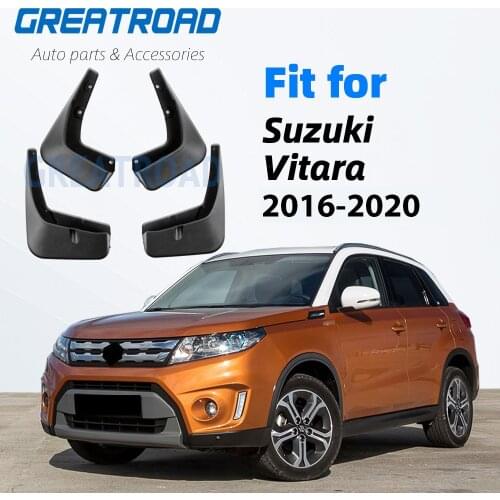 Mudflaps Splash Guards Car Mud Flaps For Suzuki Vitara / Edcudo Mudguards Fender 2016 2017 2018 2019 Front & Rear Protector