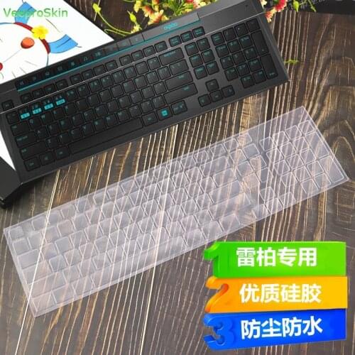 For RAPOO 8200P X336 N7000 8200 P Desktop PC Wireless keyboard cover Dustproof Clear Transparent Silicone skin Covers guard