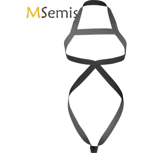 Men Hot Sexy Lingerie Underwear Strap Halter Bodysuit Sexy Body Chest Harness Belt Elastic Nightclub Stage Performance Jockstrap