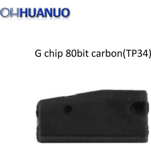 Transponder Key chip blank suitable for Toyota G chip transponder virgin carbon 72G