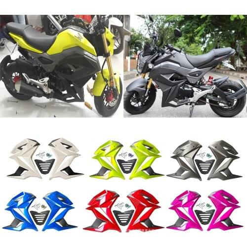For HONDA MSX125 Msx125sf 2016-2019 Motorcycle Fairing Kit Plastic Cover Full Vehicle Board Protection Under Deflector Spoiler