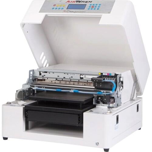 Top Sale New Condition A3 Multifunctional Digital T-shirt Flatbed Printer for Jeans/Canvas/Shopping Bags/Cloths