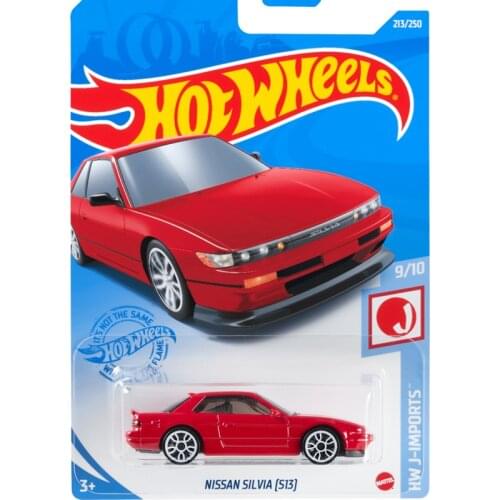 2021-213 Hot Wheels Cars NISSAN SILVIA S13 1/64 Metal Diecast Model Collection Toy Vehicles