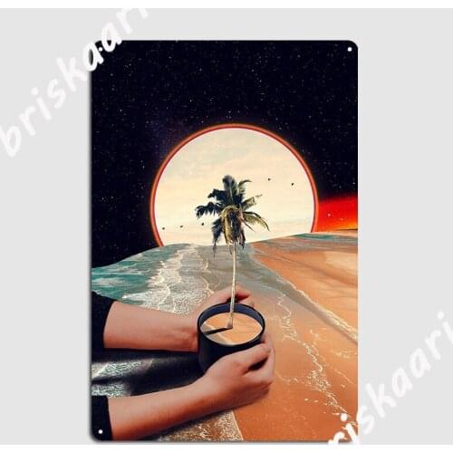 A Cup Of Sunshine Metal Sign personalized Club Home Club Bar Garage Decoration Tin sign Posters