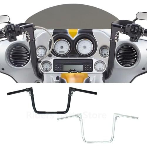 Motorcycle Bar 12" 14"-16" Apes Modular Handlebars For Harley Touring Street Glide 1999-up Accepts FBW & Cable