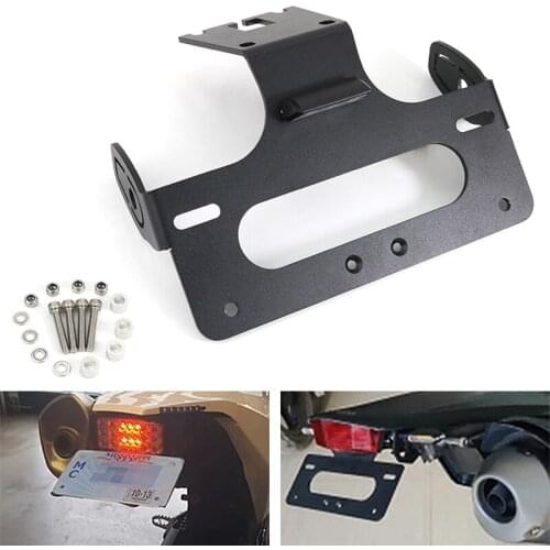 Fit For Kawasaki NINJA H2 H2R 2015-2020 Motorcycle Fender Eliminator Kit Rear Tail Tidy License Plate Holder Bracket NinjaH2 H2r