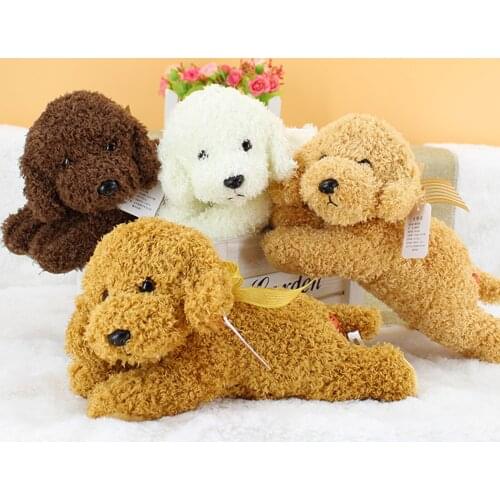 New Cute Simulation Puppy Plush Toys Teddy Dog Kids Dolls Curly Stuffed Pet Soft Anime Decor Collection Toys For Children Kids