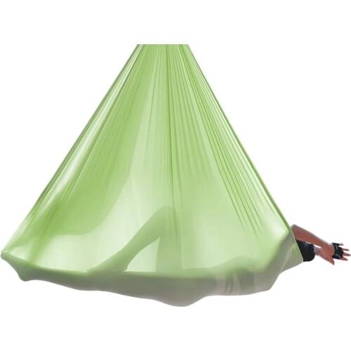 5 meters aerial yoga hammock fabric indoor fitness medium stretch solid color hanging cloth sling yoga studio