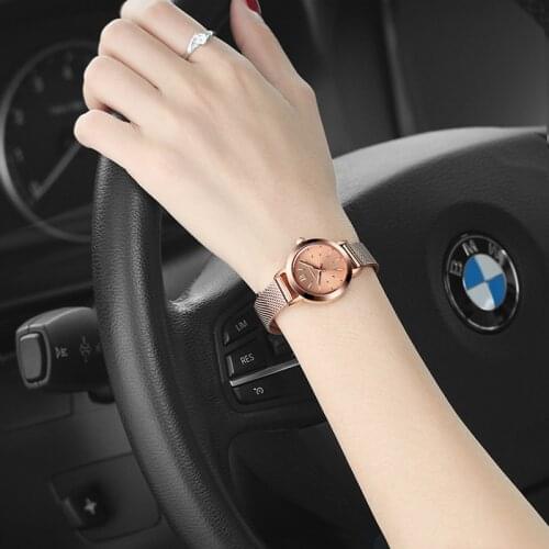 Drop Shipping Sexy Lady Fashion Clock Elegant Womens Quartz Wristwatch Waterproof Girls Christmas Gift Watch