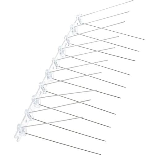 25cm Stainless Steel Bird Repellent Spikes Eco-friendly Anti Pigeon Nail Bird Deterrent Tool For Pigeons Owl Small Birds Fence