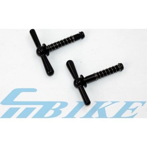 Ultralight CNC hinge clamps and hinge levers(limit nut) for Brompton