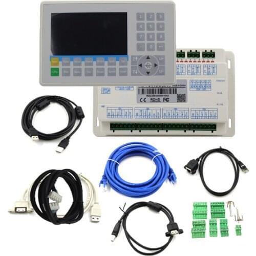 High-quality Ruida RDC6445G DSP CO2 laser control system with CNC control panel for CO2 laser engraving and cutting machine