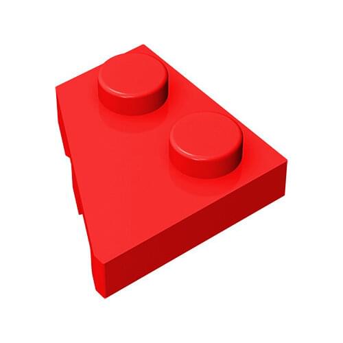 10PCS Bricks 24299 2x2 Wedge Plate Parts DIY (Left) high-tech Parts Compatible Brands Educational Parts Toys