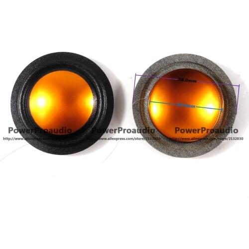 10PCS High Quality 26mm silk+titanium diaphragm dome Tweeters loudspeaker speaker voice coil 4ohm