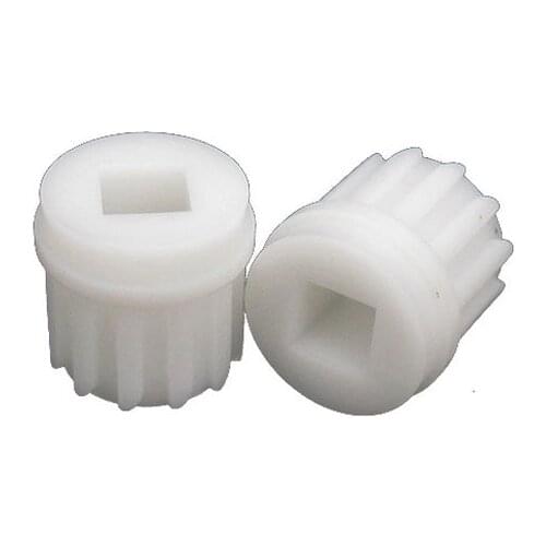 2pcs Gears Spare Parts for Electric Meat Grinder Plastic Mincer Sleeve Screw Gear for Bork Vitek VT-1671 VT-1672 VT-1673 VT-1677