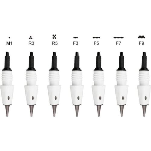 5pcs Microblading Tattoo Needle Cartridges M1 L1 R3 R5 F5 F7 needles used for Artmex V8 V6 V3 PMU Semi permanent make up machine