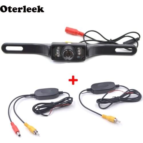 2.4 Ghz wireless Car Rear View Camera Reversing Backup Camera for connecting DVD/GPS Night Vision Parking Assistance Camera