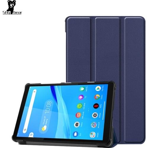 Tablet Funda for Lenovo Tab M8 , TB-8505F/X, Slim Case for Lenovo M8 8 inch Three Folding Stand Leather Cover Capa