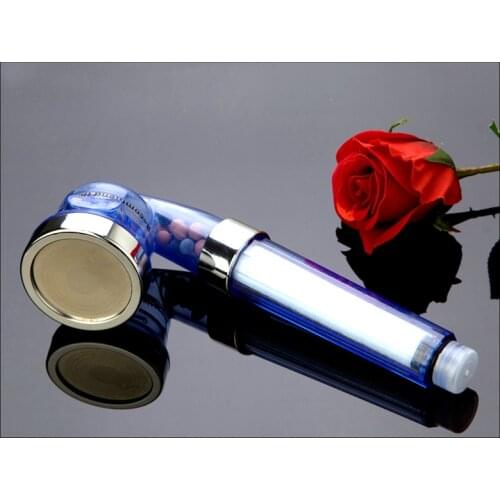 Home Softened Water Filter SPA Sprinkler Health Bath Rainfull Shower head Super Pressurize Massage Negative Ion Shower Nozzle
