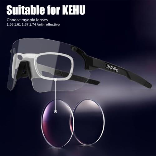 KEHU Anti-reflective Prescription CR-39 Resin Aspheric Glasses Optical Myopia Hyperopia Lens1.56 1.61 1.67 1.74 Cycling Lenses