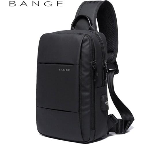Fashion Men Travel Waterproof Leisure Business Chest Sports Packs Messenger Shoulder Sling Running Bag mens Boys
