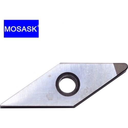MOSASK 10pcs VNMG 160402 04 08 PCD CBN Carbide Tungsten Cutting for CNC Lathe Finish Machining Diamond Tips Insert