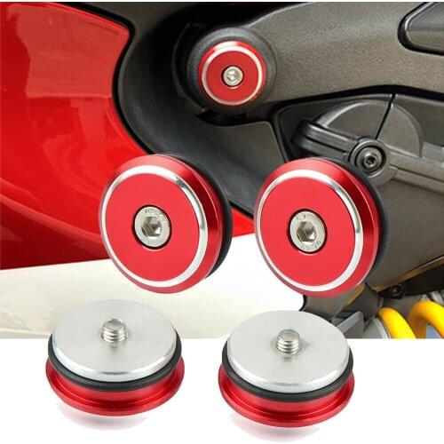 Motorcycle modified frame hole cover front drive shaft protection cover For Ducati SUPERBIKE 1299 Panigale S 2015 2016 2017