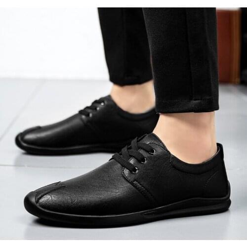 Men Leather Shoes Men Loafers Business Formal Shoes Men Leather Casual Shoes